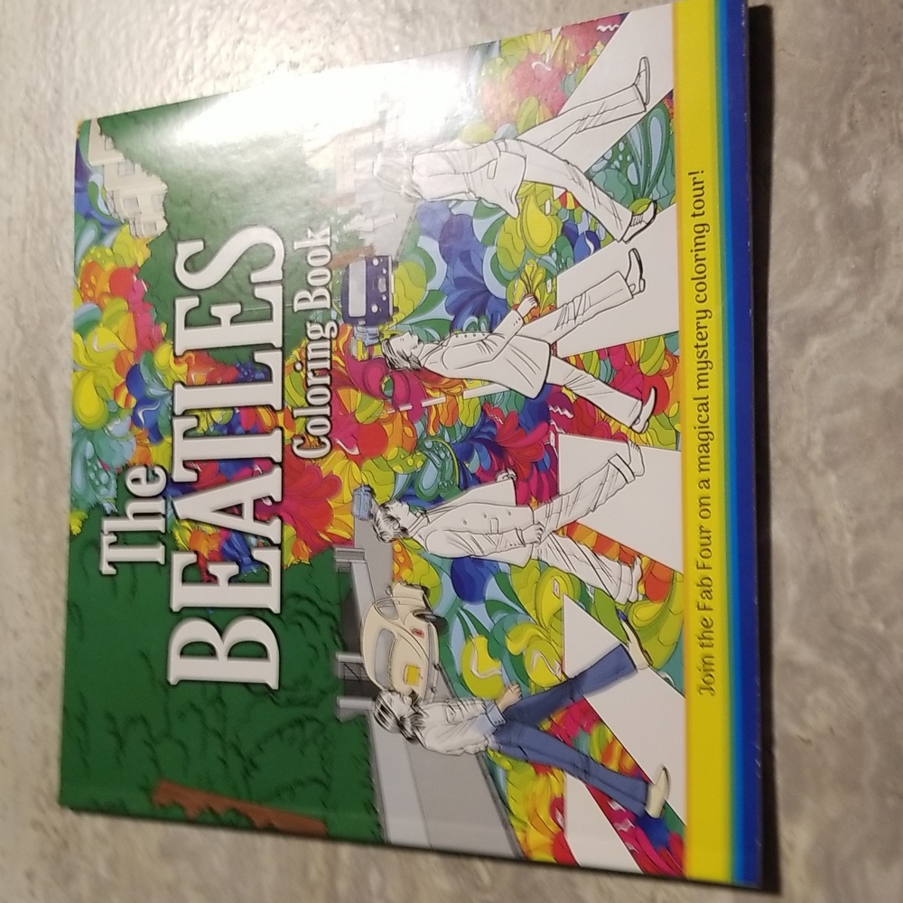 The Beatles coloring book